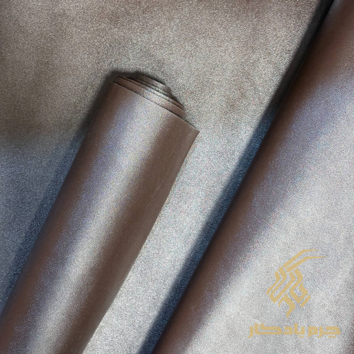 چرم مصنوعی رنگ قهوه ای تیره