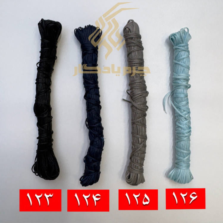 نخ موم زده ترک سایز شش دهم - فروشگاه چرم یادگار