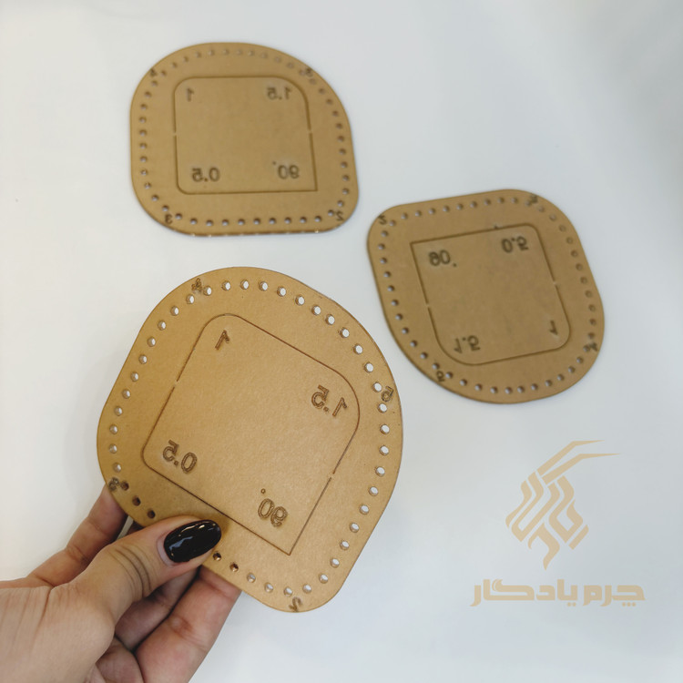 شابلون علامت زن و گردکن -فروشگاه چرم یادگار